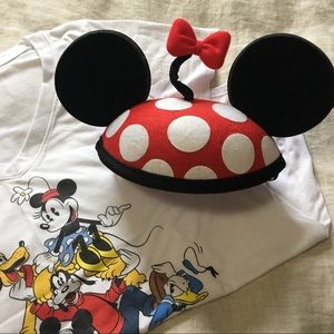 Minnie Mouse Felt Ears
